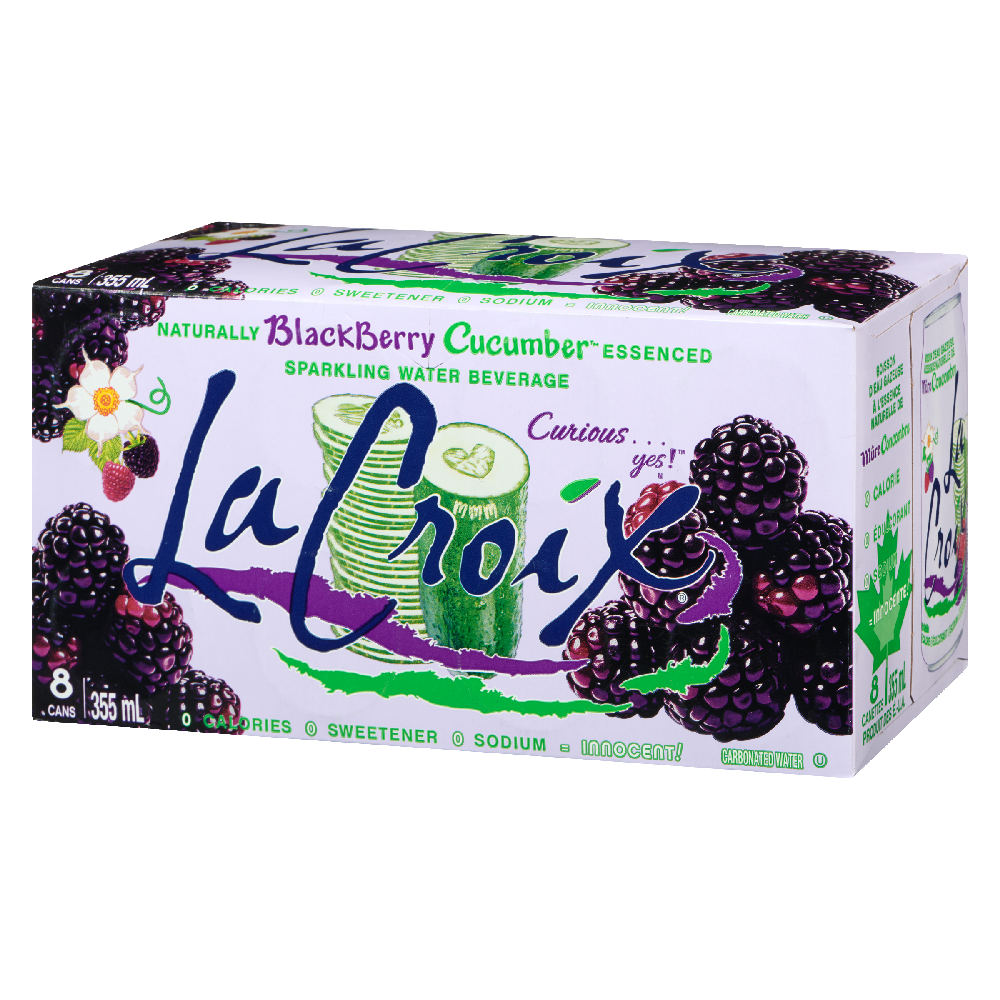 Sparkling Blackberry Cucumber 8x355ml
