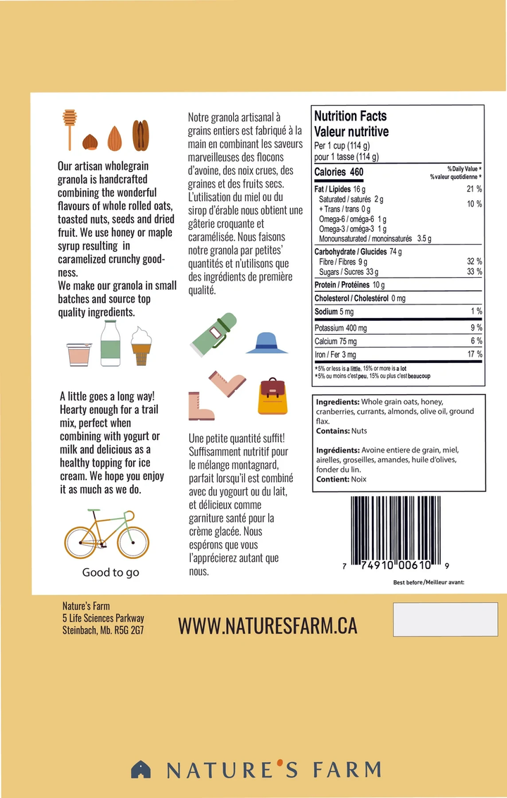 Granola Honey Almond 300g