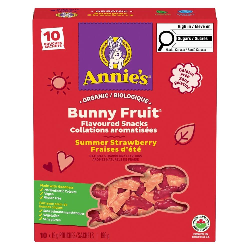 Strawberry Fruit Snack 10x19g