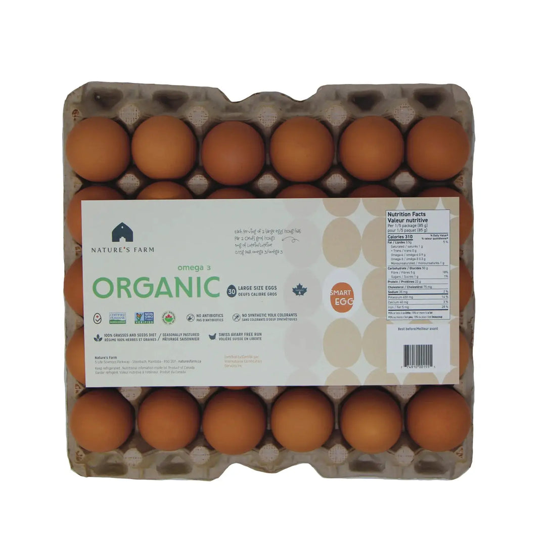 Large Organic Eggs 30pk