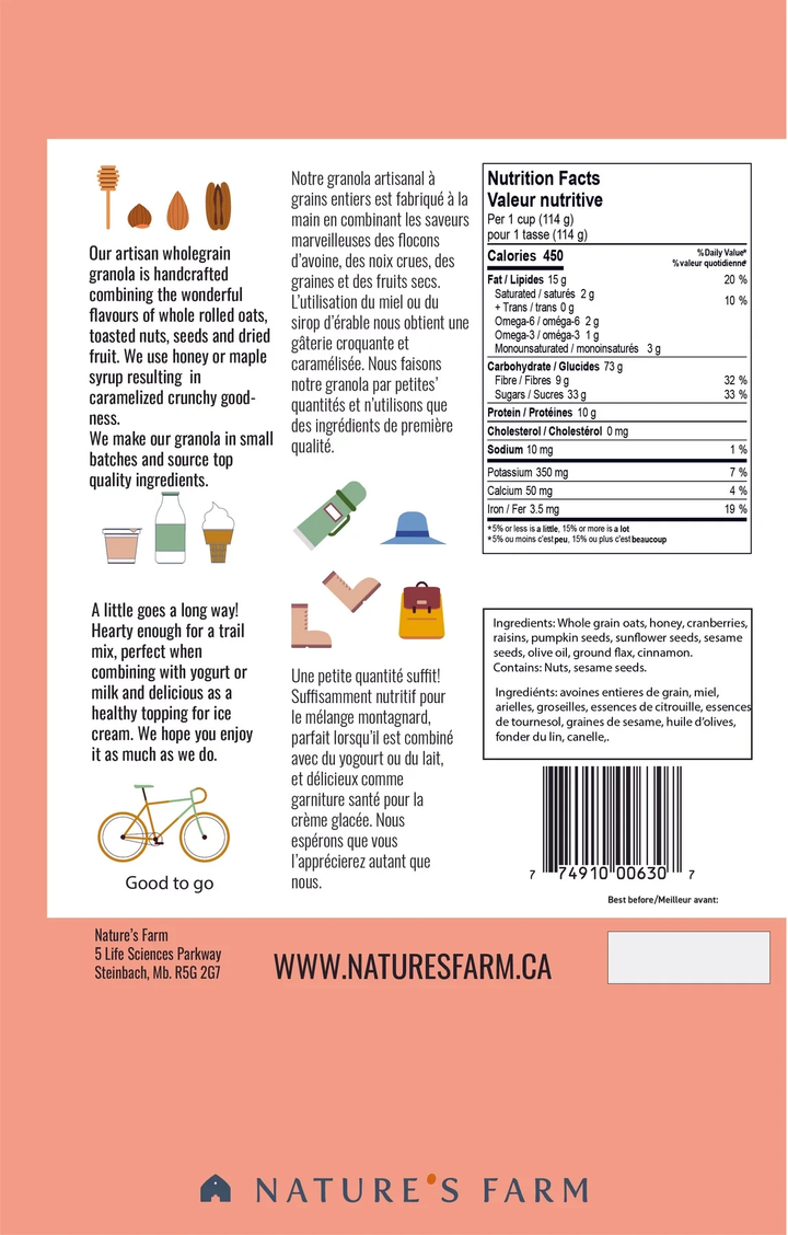 Cinnamon Granola 300g