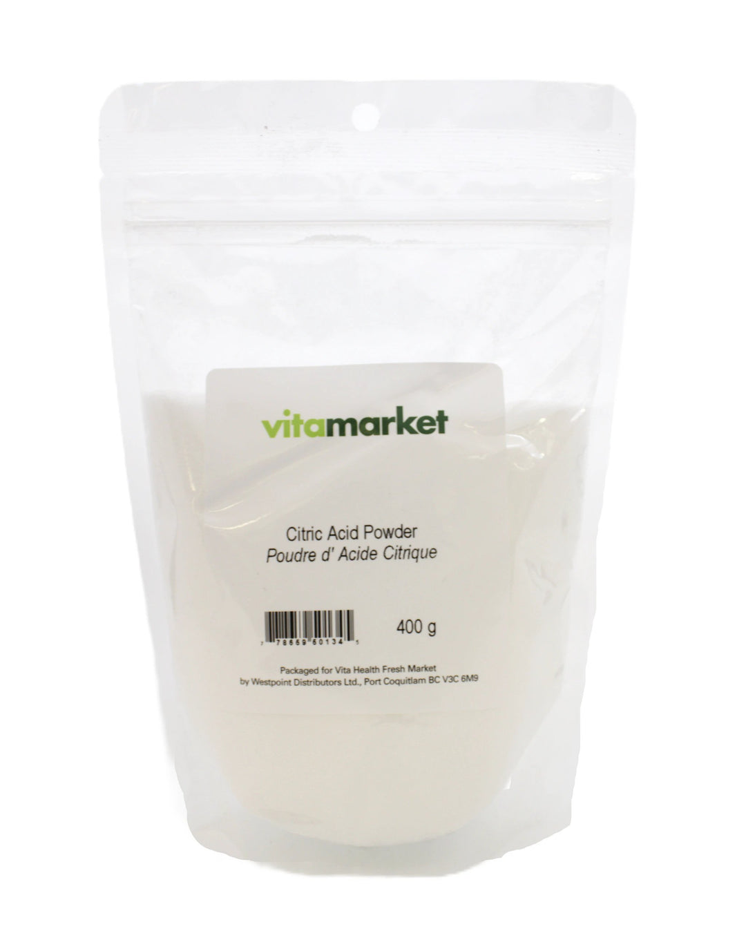 Powder Citric Acid 400g by Westpoint