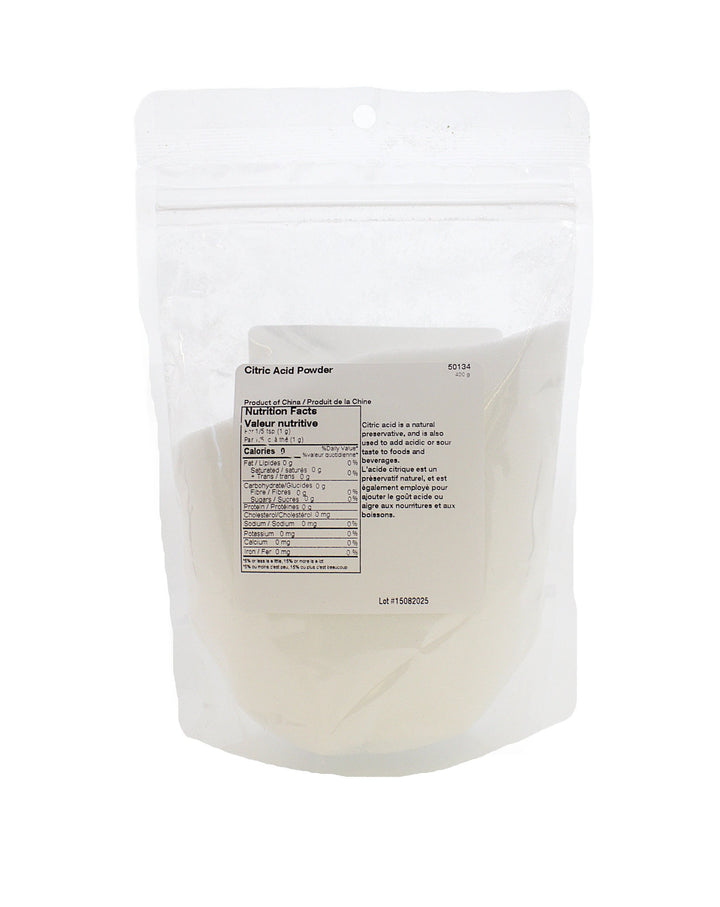 Powder Citric Acid 400g by Westpoint