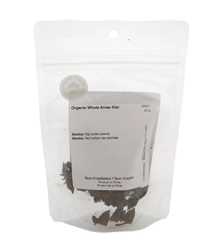 Star Anise Whole Org 25g