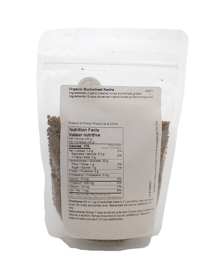 Kasha Buckwheat Organic 400g