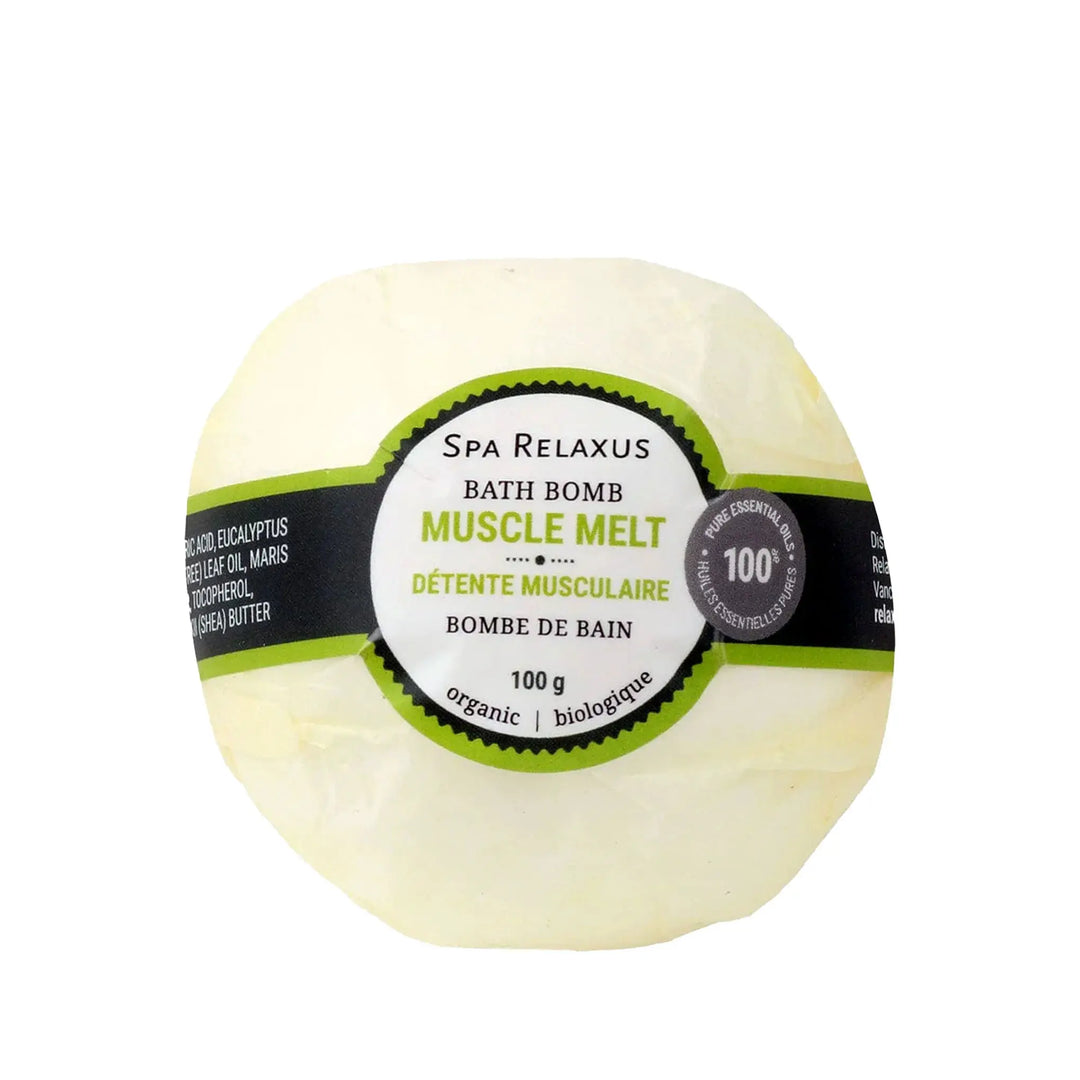 Muscle melt bath bom