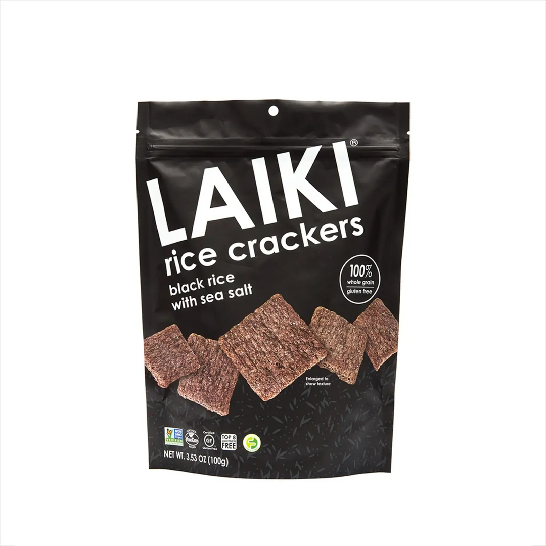 Black Rice Crackers 100g