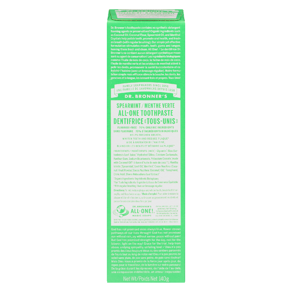 Spearmint ALL-ONE Toothpaste