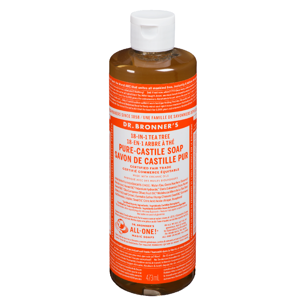 Tea Tree Pure-Castile Liquid Soap