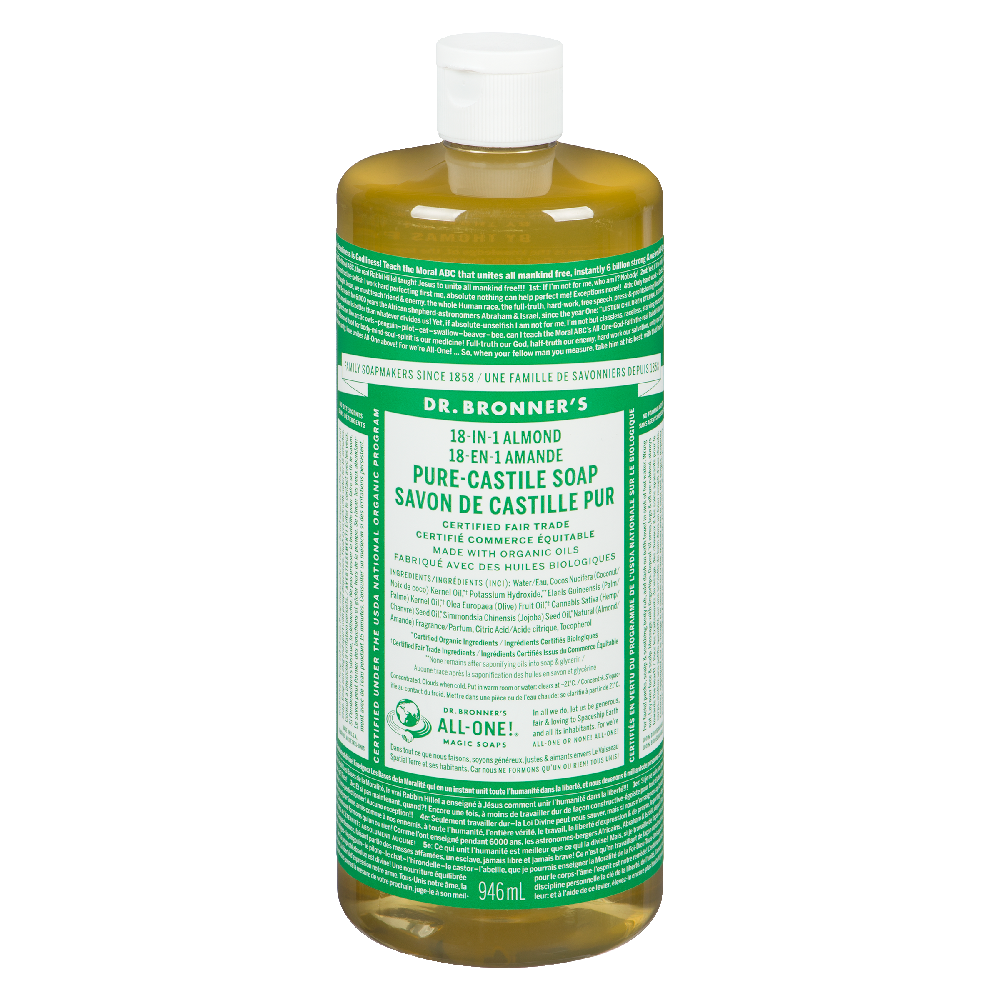 Almond Pure-Castile Liquid Soap