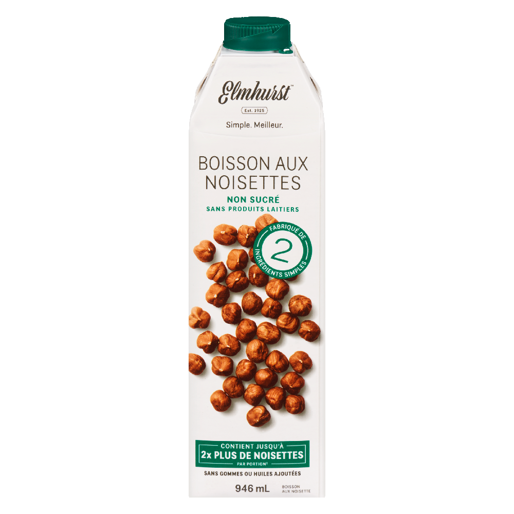 Unsweetened Hazelnut Milk 946ml