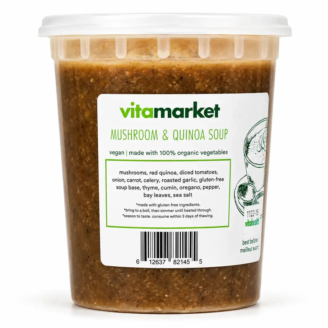 Mushroom Quinoa Soup 1L