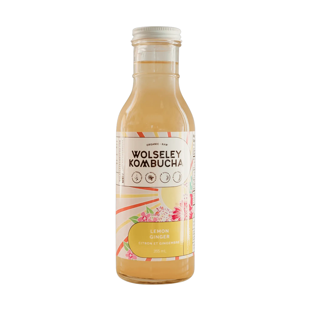 Lemon Ging. Kombucha 355ml