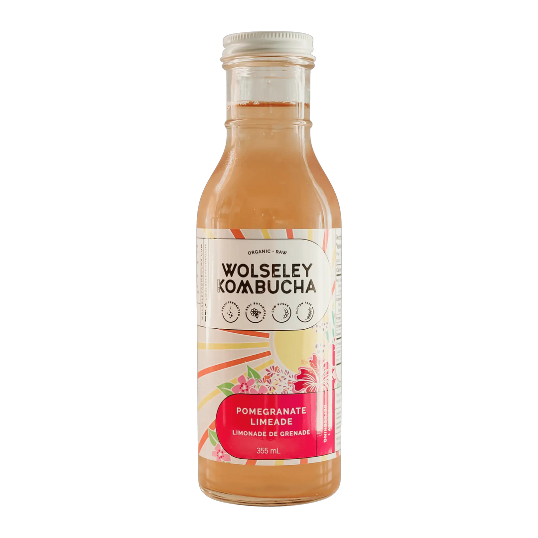 Pom. Lime Kombucha 355ml