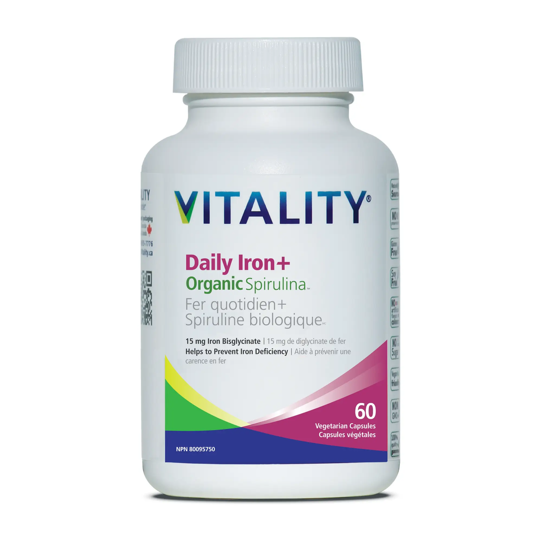 Daily Iron+Organic Spirulina