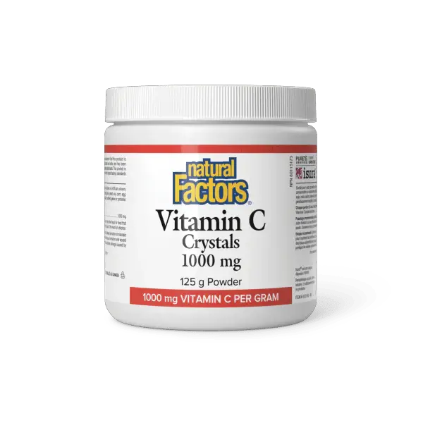 Vitamin C Crystals 1000mg Powder 125g