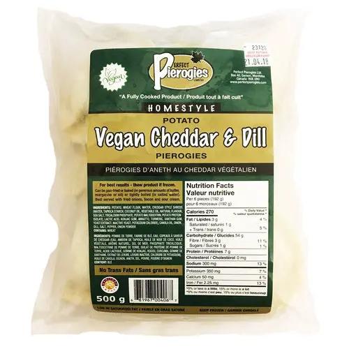 Vegan Cheddar Perogi 500g