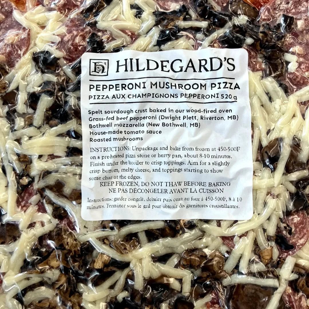 Pep Mushroom Pizza by Hildegard&