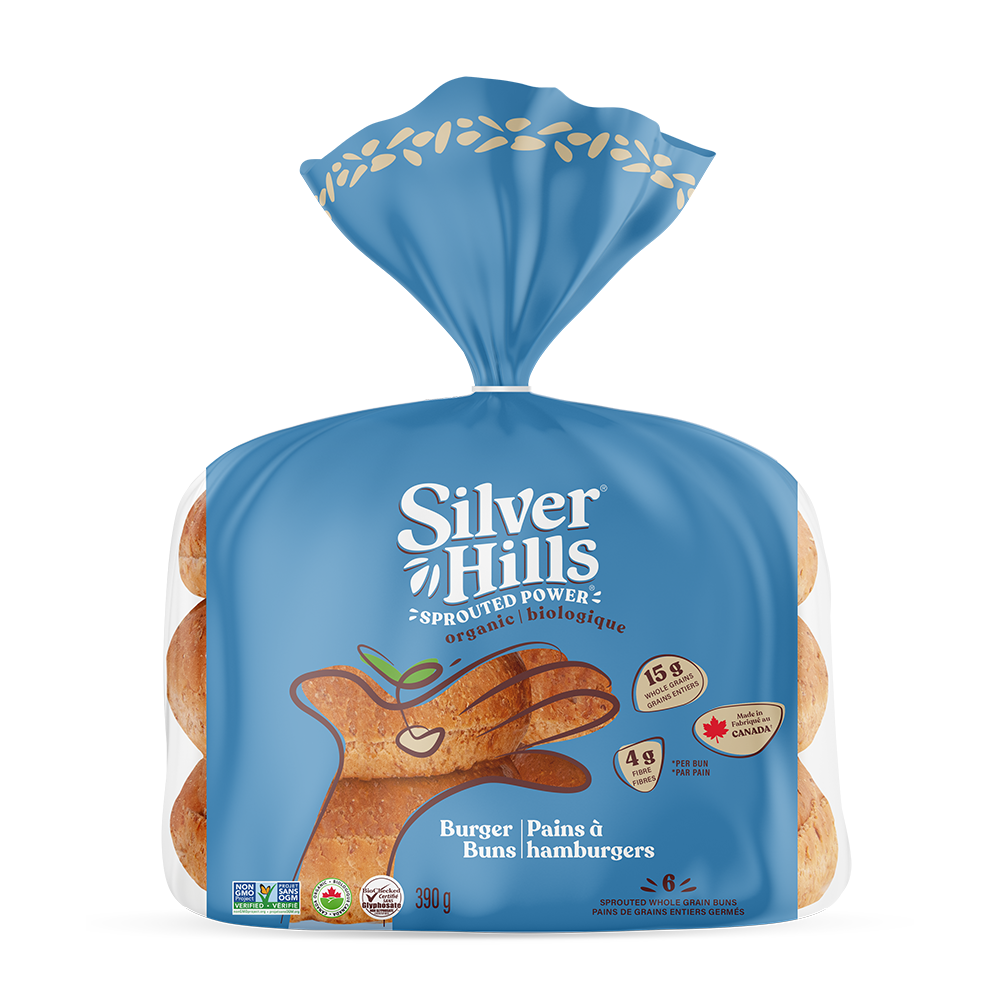 Buns Hamburger Org 390g