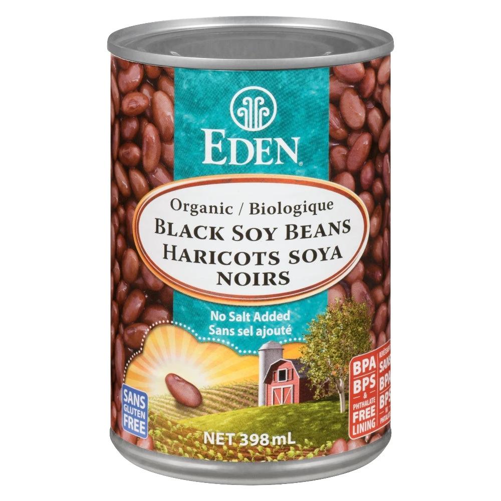Beans Black Soy Orga 398ml