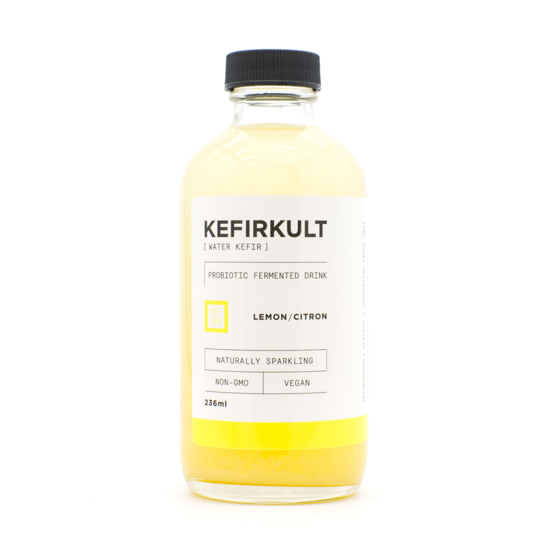 Lemon Water Kefir 236ml