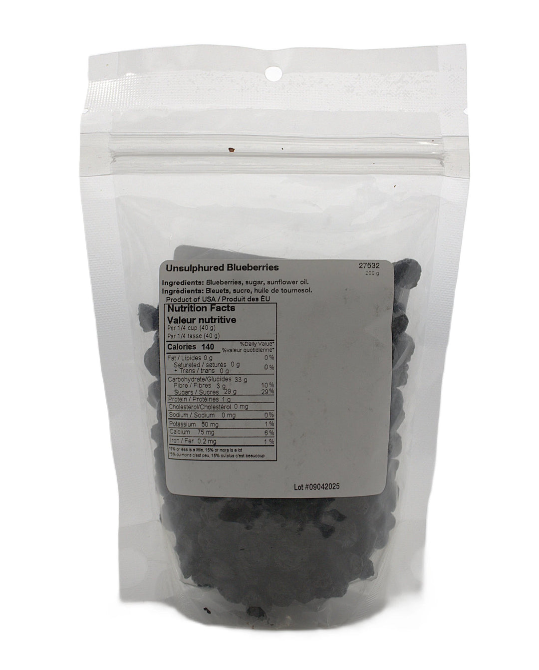 Fruit Blueberry Unsu 200gr