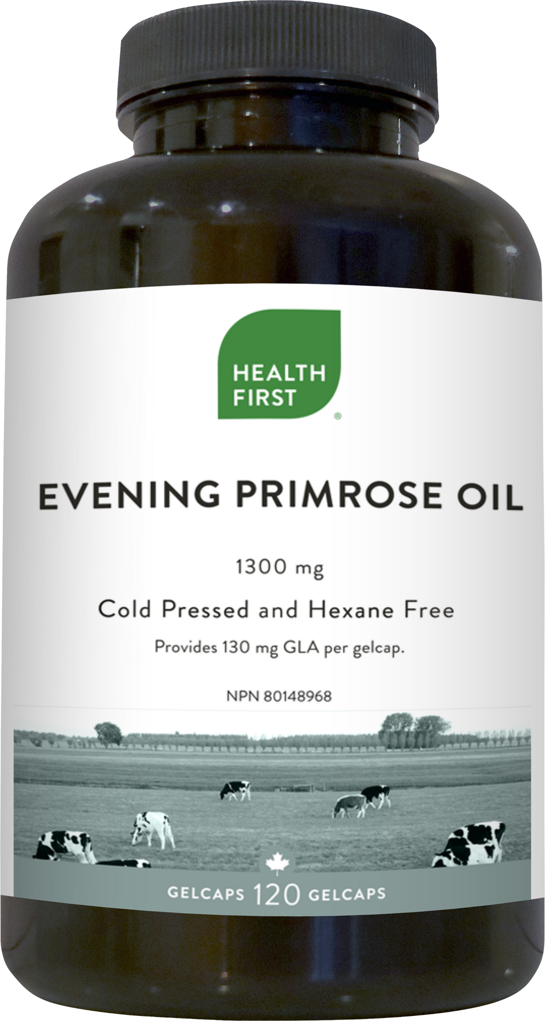 Health First Evening Primrose Oil, 120 gelcaps