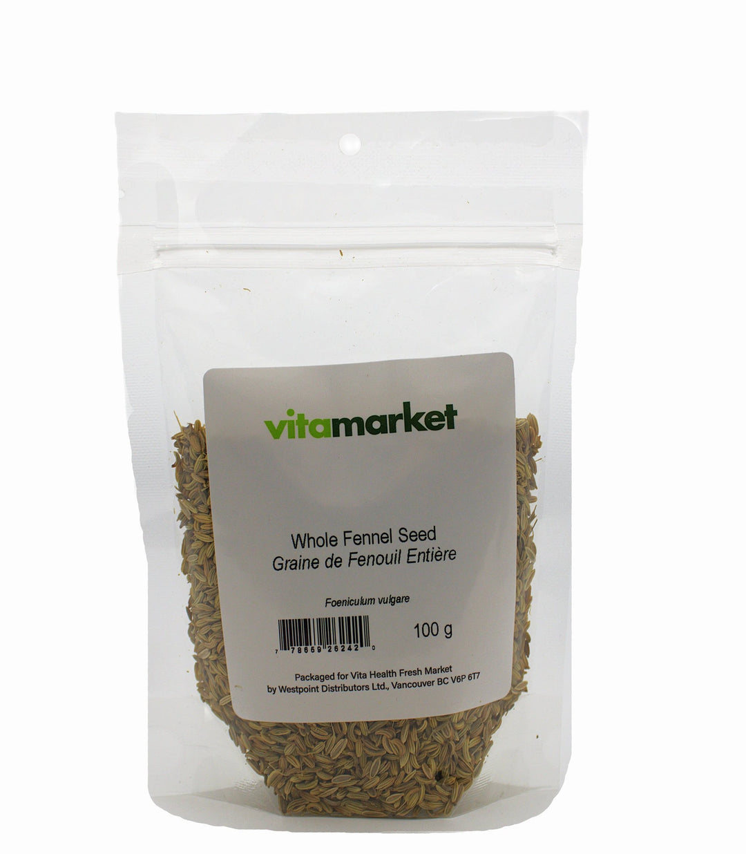 Fennel Seed Whole 100g by Westpoint