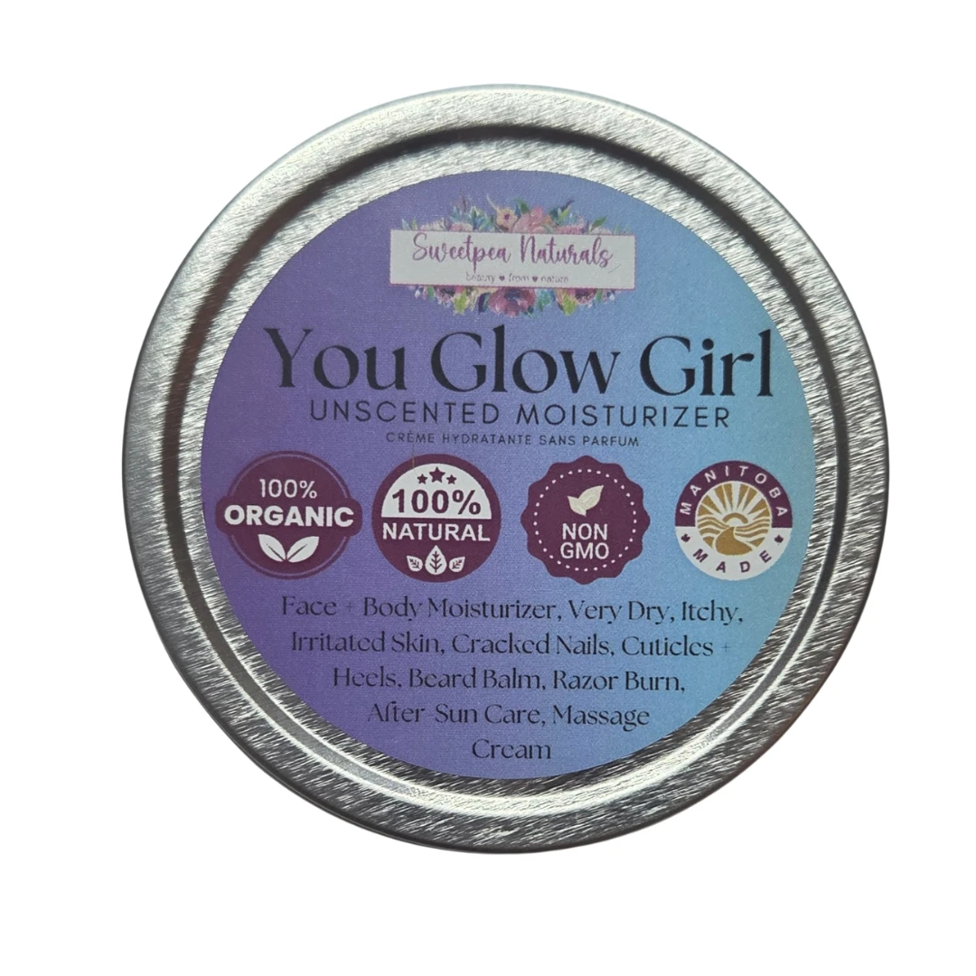 You Glow Girl Moisturizer Unscented 40g