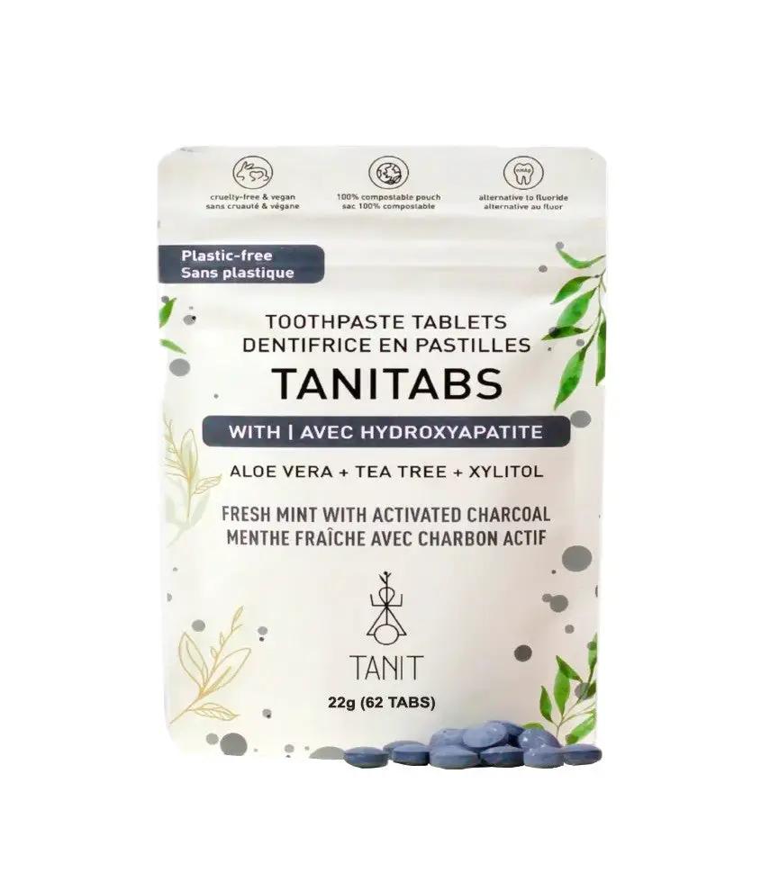 Toothpate Tabs Fresh Mint with Charcoal