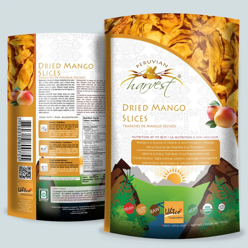 Organic Mango Slices 150g
