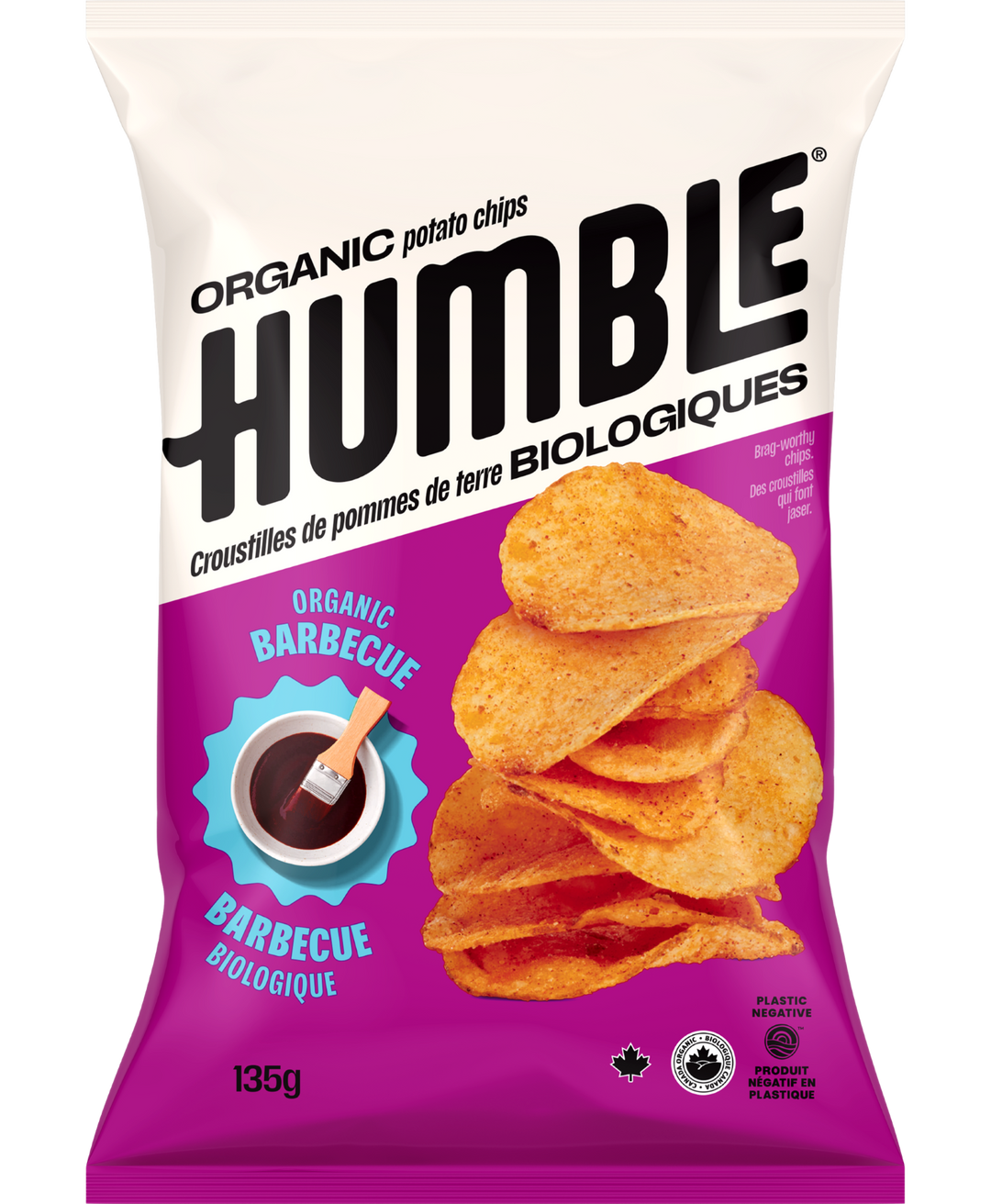 Smokey BBQ Chips Organic 135g