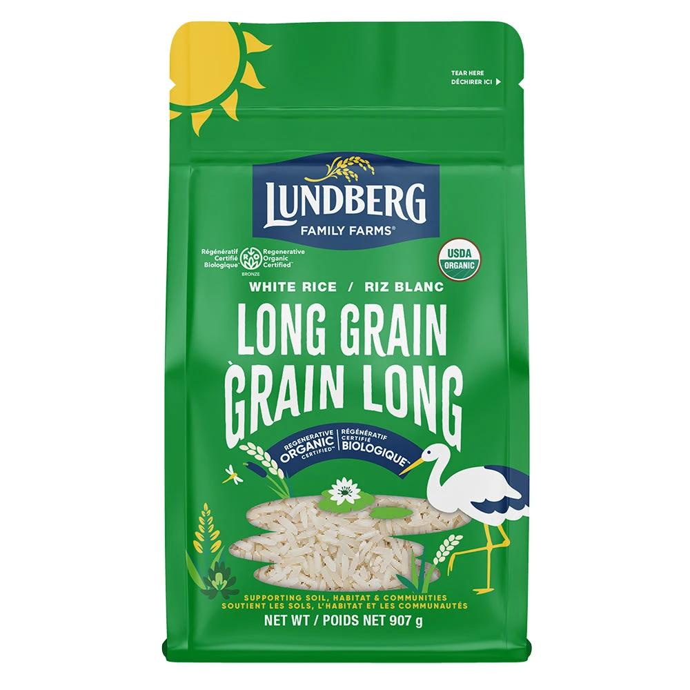 Org Rice White Long Grain 907g