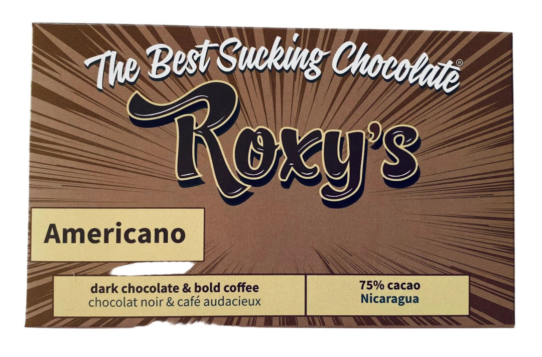 Americano Dark Chocolate Bar by Roxy&