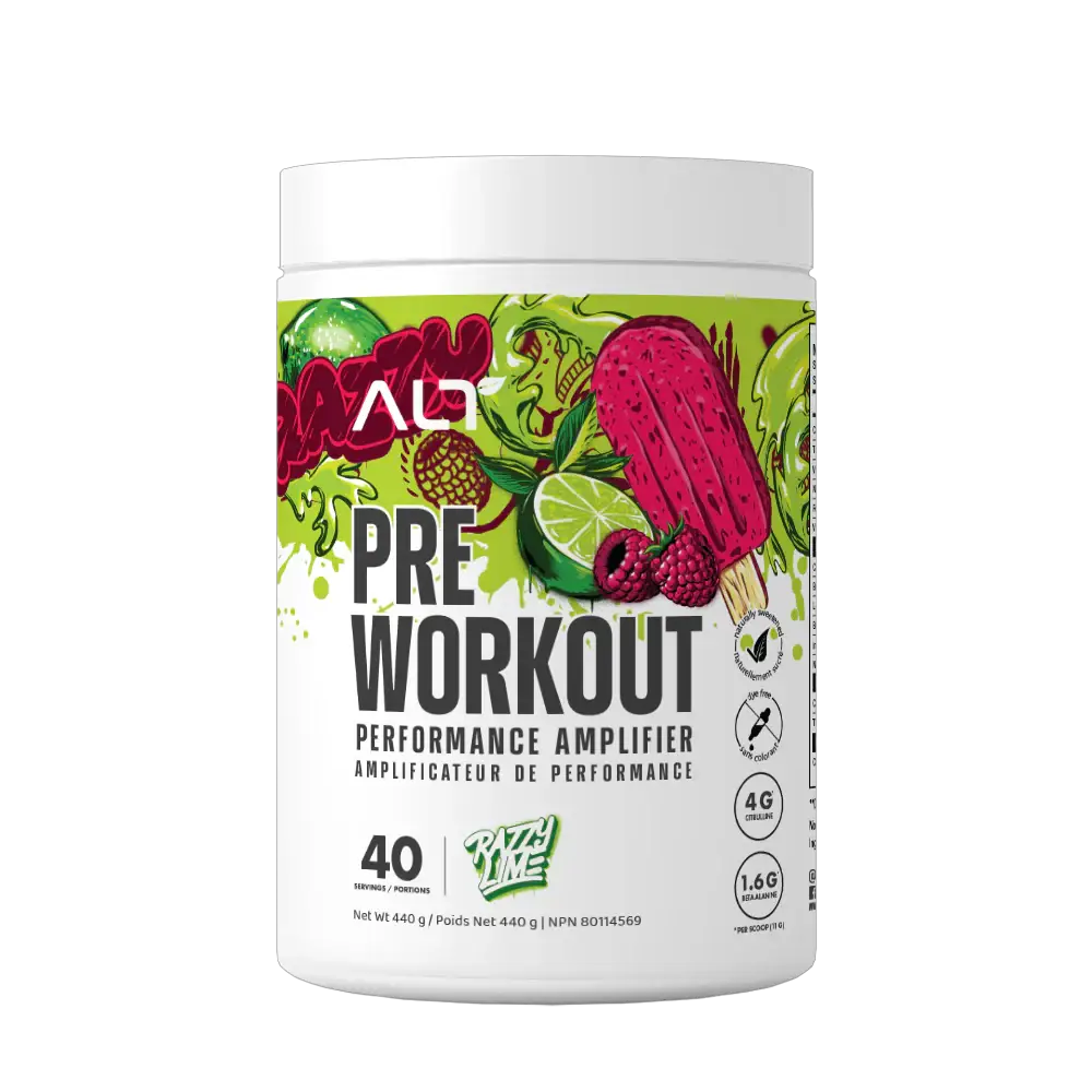 Pre Workout- Razzy Lime