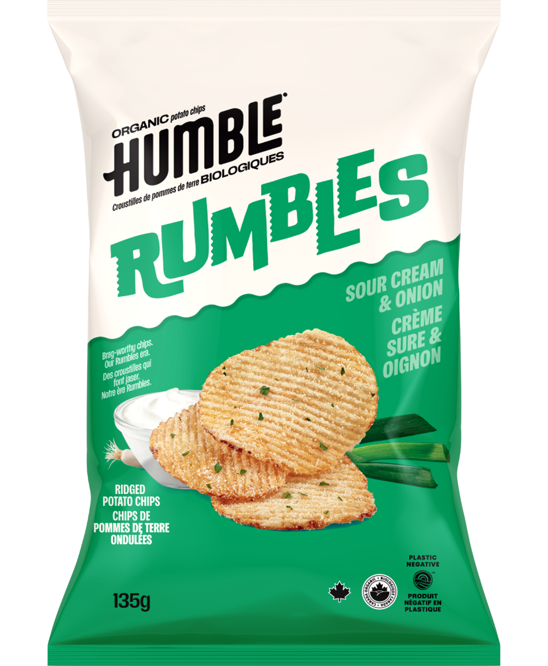 Sour Cream &amp; Onion Rumbles Chips