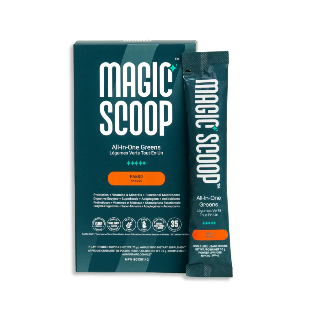 All-in-One Greens Mango Stick Packs