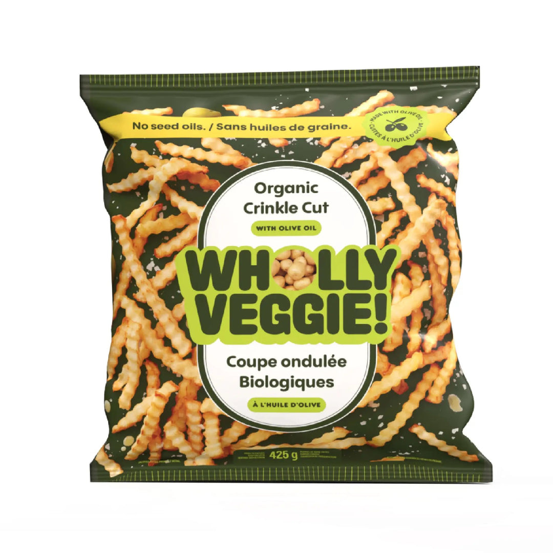 Organic Crinkle Cut Fries 425g