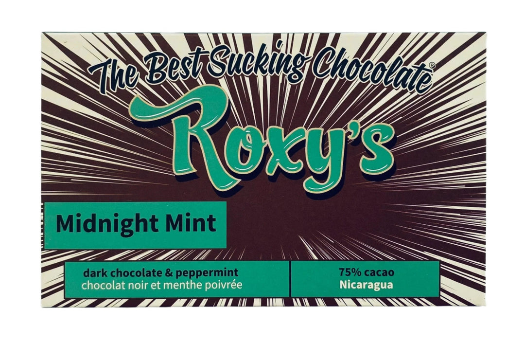 Midnight Mint Dark Chocolate by Roxy&