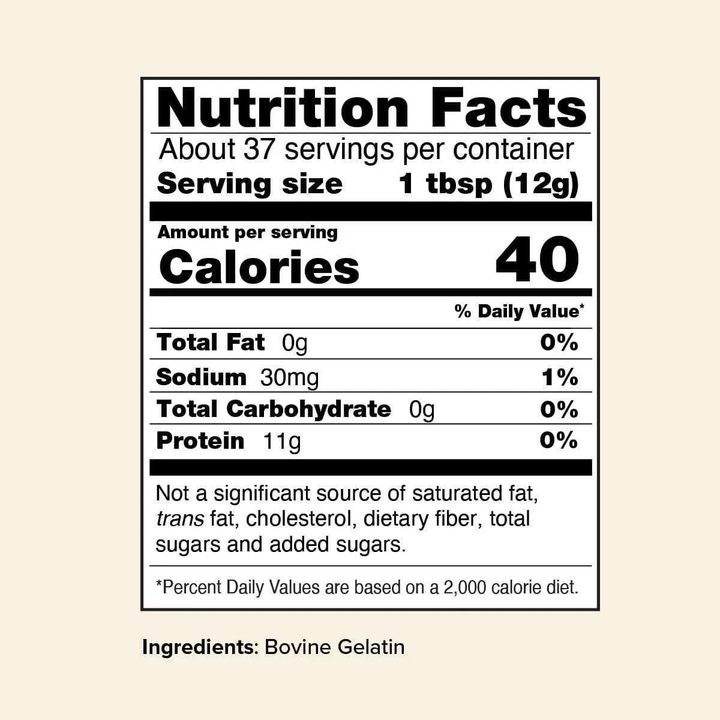 Beef Gelatin 454g