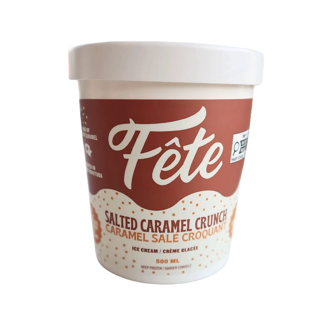 Salted Caramel Crunch Ice Cream 500ml