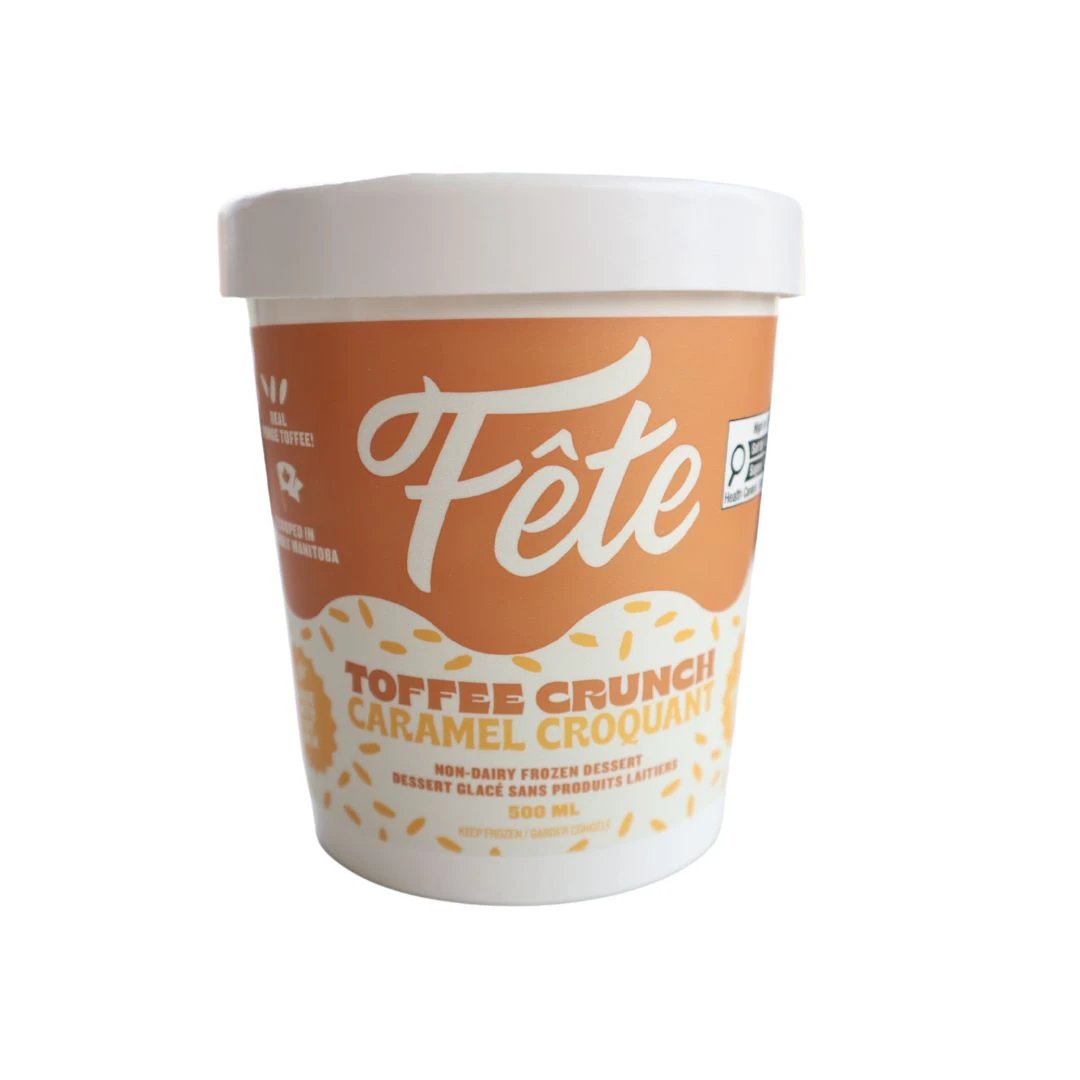 Toffee Crunch Ice Cream Non-Dairy 500ml