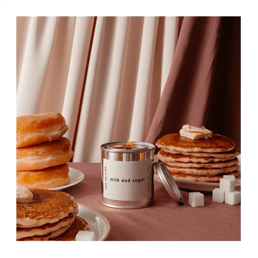 Milk &amp; Sugar Soy Candle 3.8oz