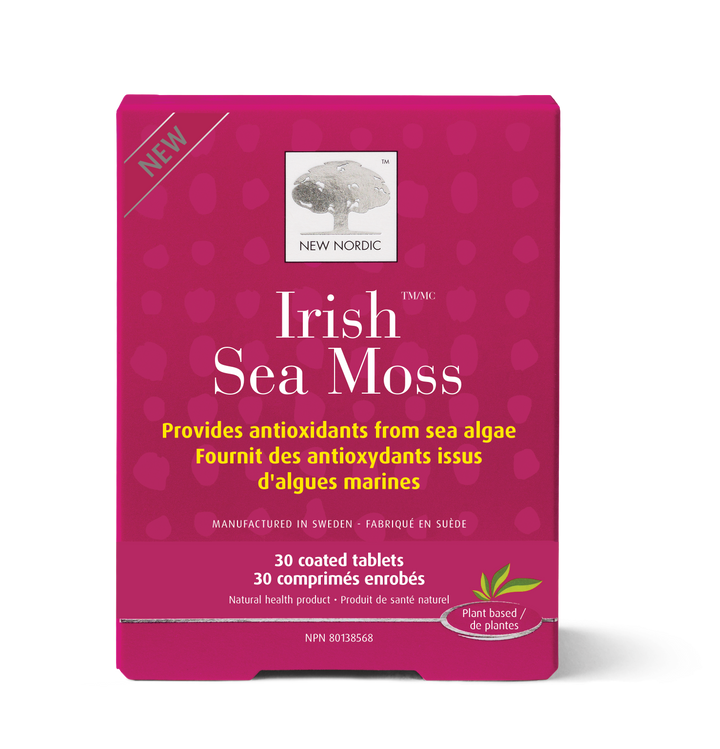 Irish Sea Moss Sea Vegetable Superfood 30Tabs