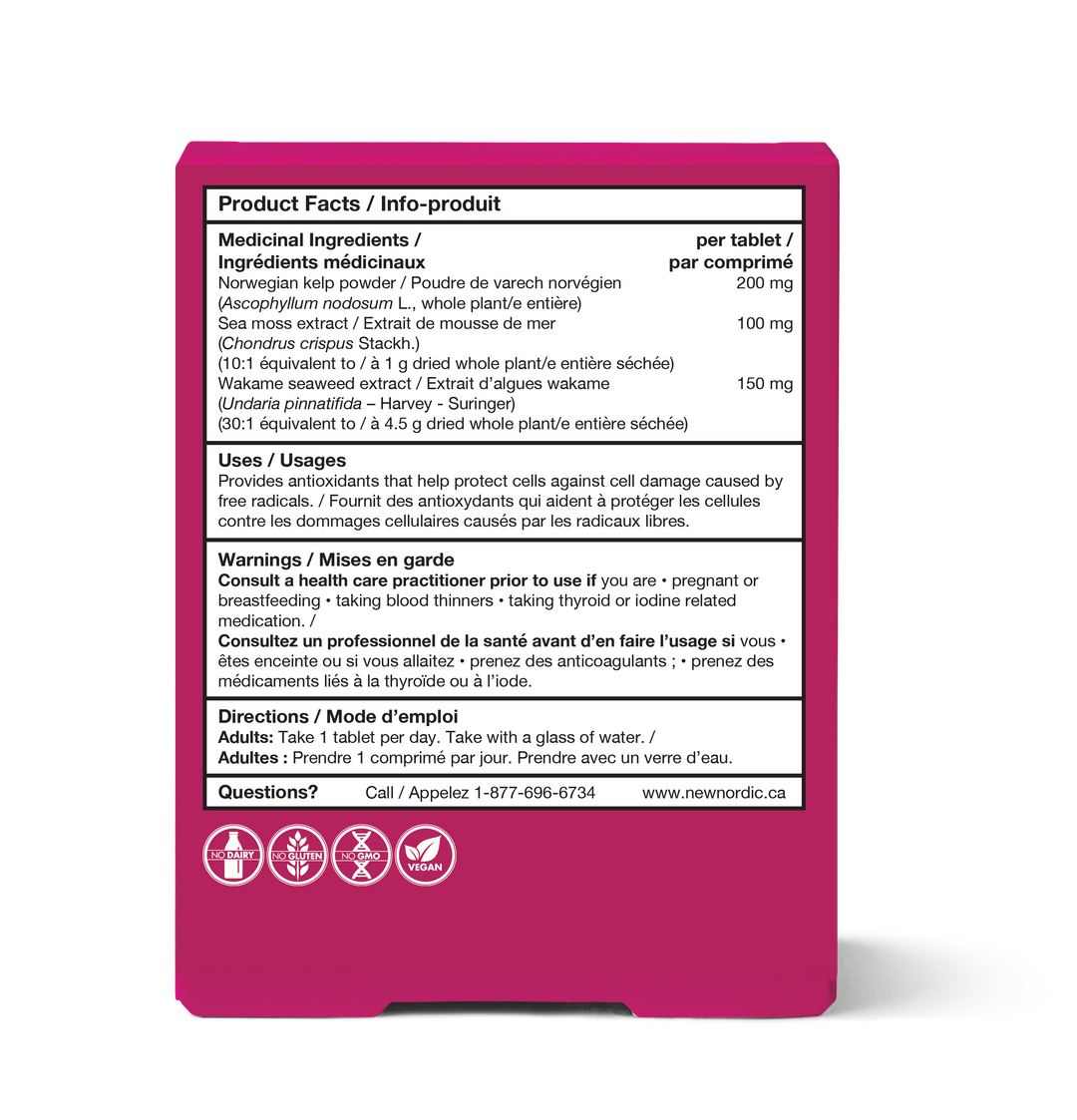 Irish Sea Moss Sea Vegetable Superfood 30Tabs