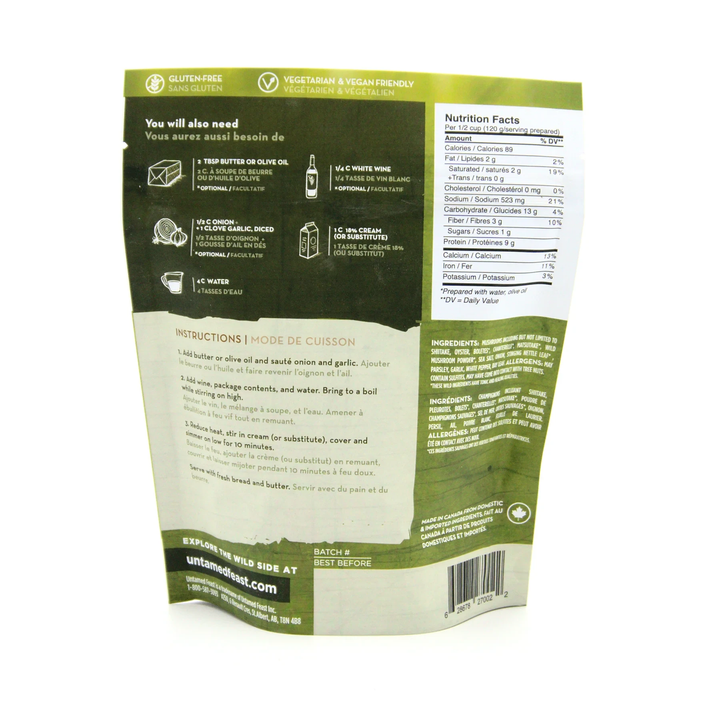 Wild Mushroom Soup 100g by Untamed Feast