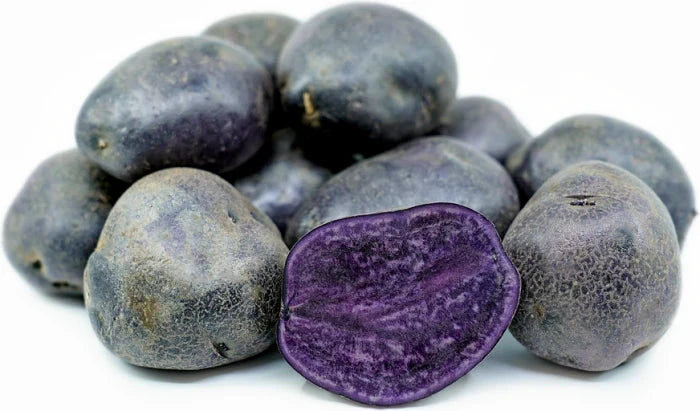 Purple Nugget Potatoes Org per kg by Produce Items