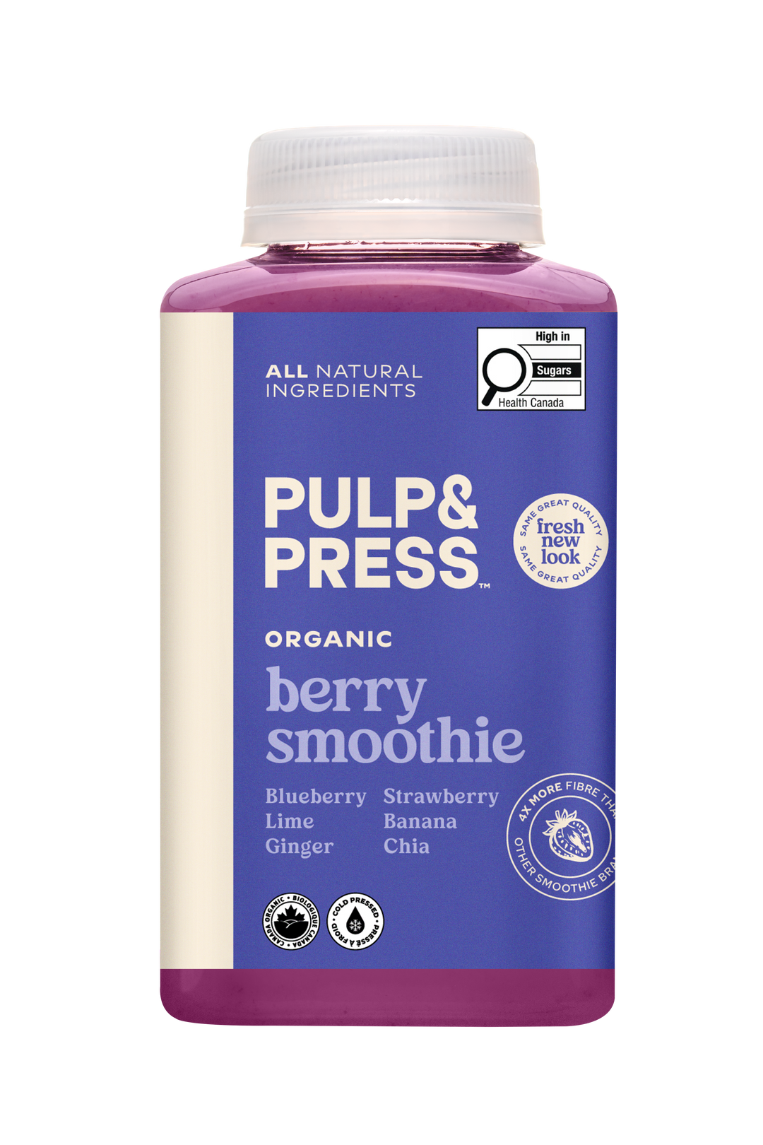 Organic Cold Pressed Smoothie - Berry 355ml