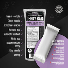 Load image into Gallery viewer, Sea Salt Black Pepper Jerky 70g