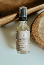 Load image into Gallery viewer, Lavender + Lemongrass Magnesium Deodorant Spray 60ml